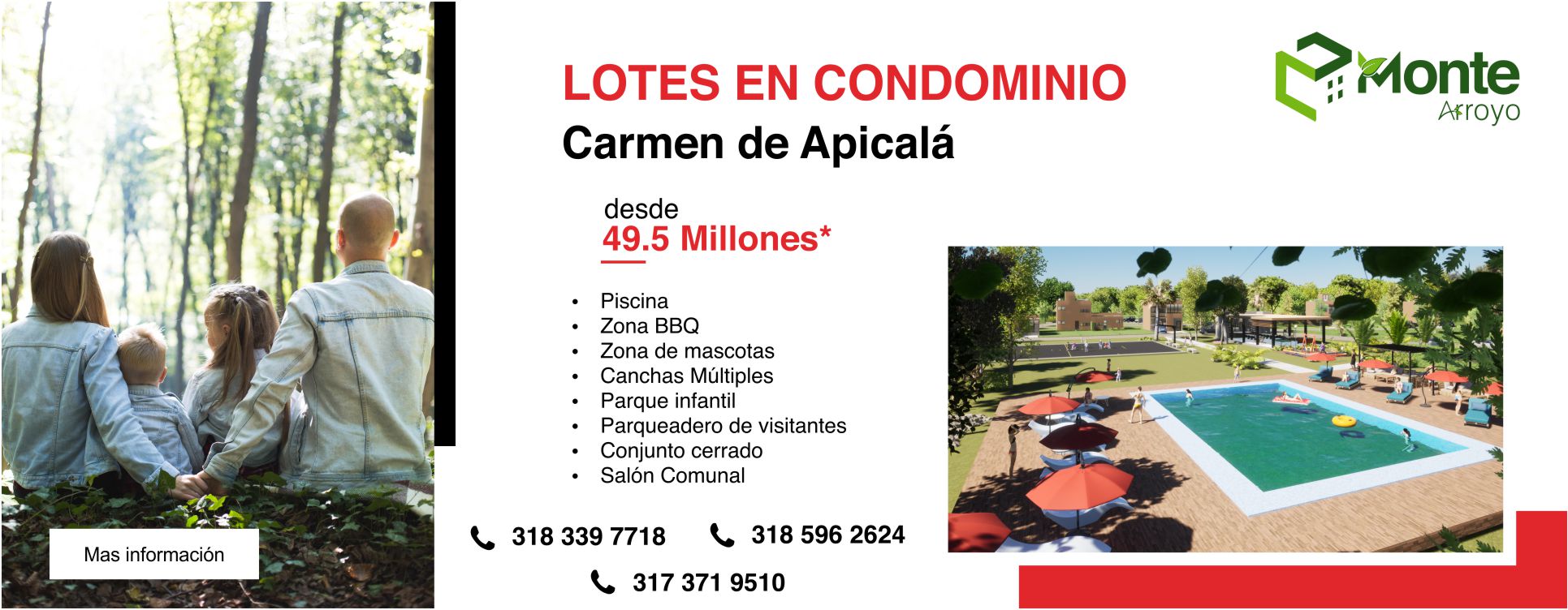 Monte Arroyo - Lotes - Carmen de Apicalá- pro2